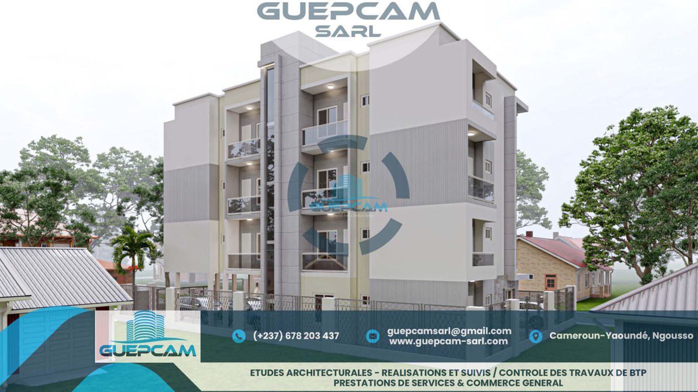 Immeuble R+3 à usage immobilier